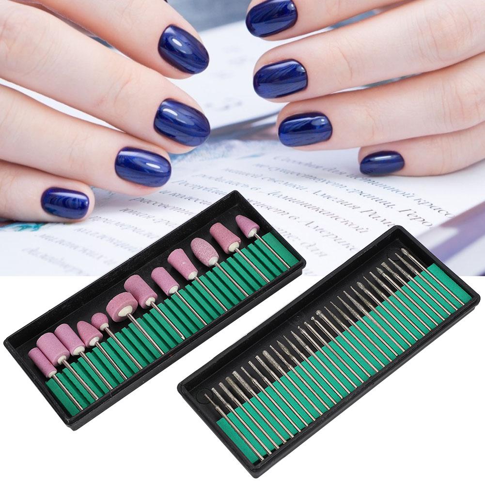 Nail Drill Bits Needle Set Nail Polishing Burr Manicure Pedicure Accessory Tool(12+30pcs )
Nail Drill Bits Needle Set Nail Polishing Burr Manicure Pedicure Accessory Tool(12+30pcs )
