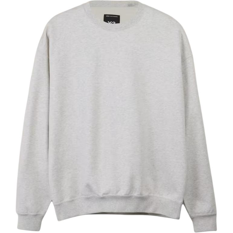 Y-3 Solid Color Crew Neck Loose Fit Drop Shoulder Long Sleeve Sweatshirt Unisex sweatshirt Light-Gray JD9802 XS
Y-3 Solid Color Crew Neck Loose Fit Drop Shoulder Long Sleeve Sweatshirt Unisex sweatshirt Light-Gray JD9802 XS