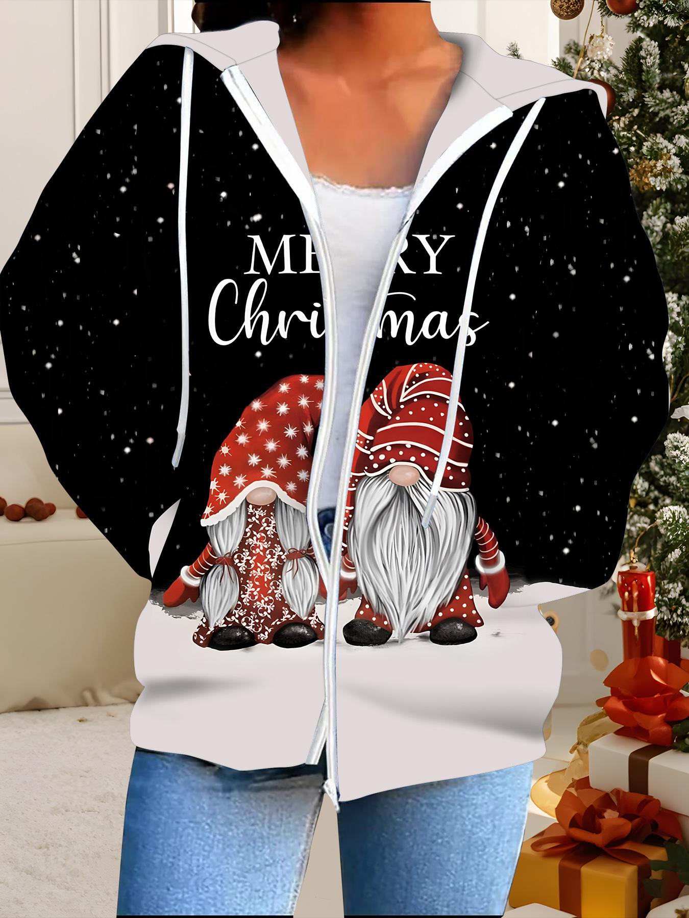 Рождественский кардиган с капюшоном, 3D-печать, большого размера, осенне-зимний, в стиле ретро 1XL белый
Рождественский кардиган с капюшоном, 3D-печать, большого размера, осенне-зимний, в стиле ретро 1XL белый