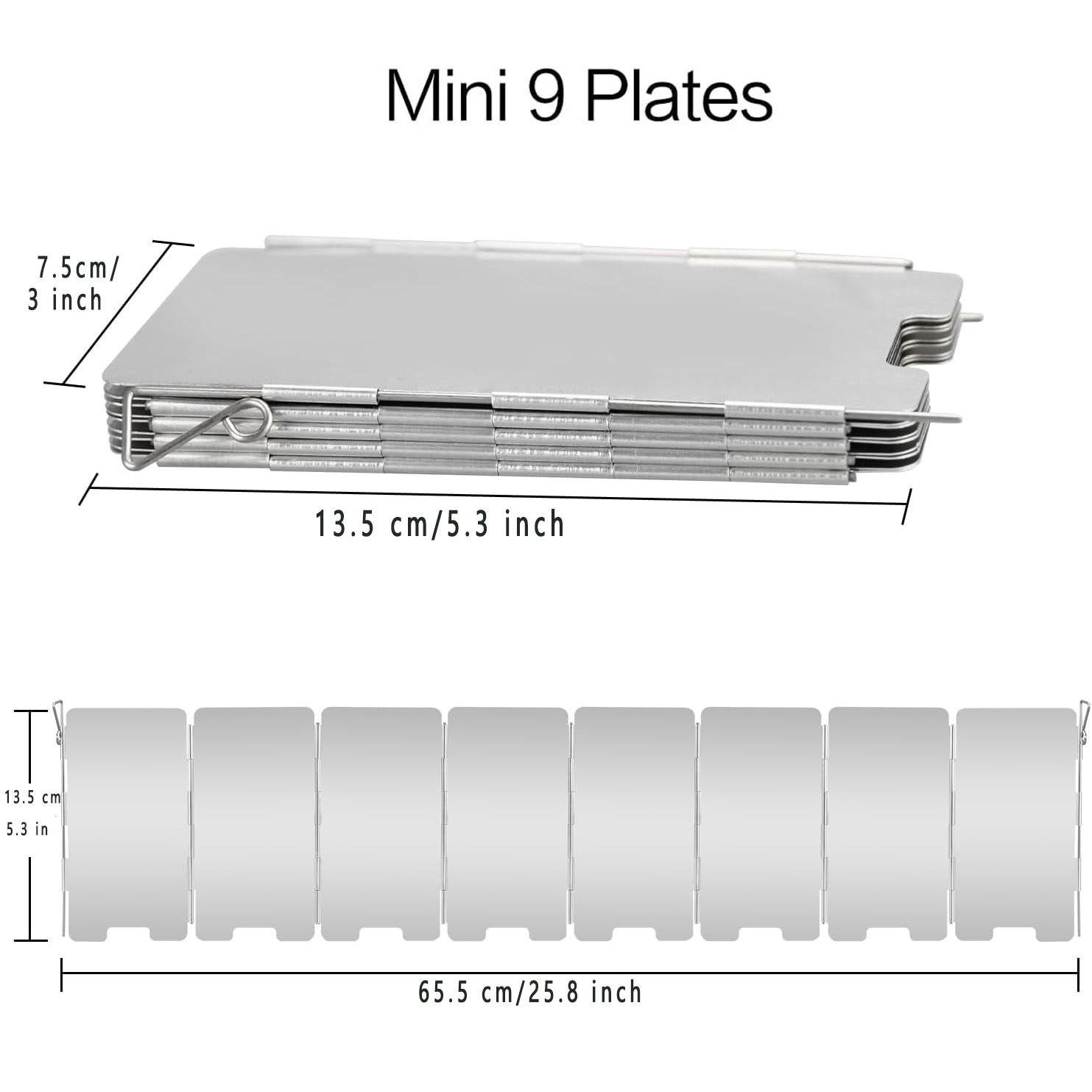 1/9/10/12 Plates Aluminum Folding Camp Stove Windscreen Portable Windshield Grill For Outdoor Camping With Carry Bag
1/9/10/12 Plates Aluminum Folding Camp Stove Windscreen Portable Windshield Grill For Outdoor Camping With Carry Bag