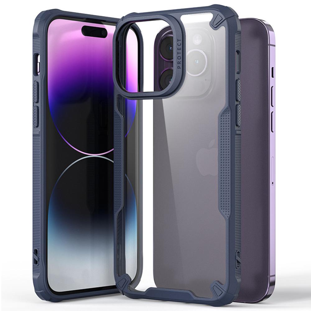 For iPhone 16 Pro Case PC+TPU Phone Cover Anti-Drop Phone Case Blue
For iPhone 16 Pro Case PC+TPU Phone Cover Anti-Drop Phone Case Blue