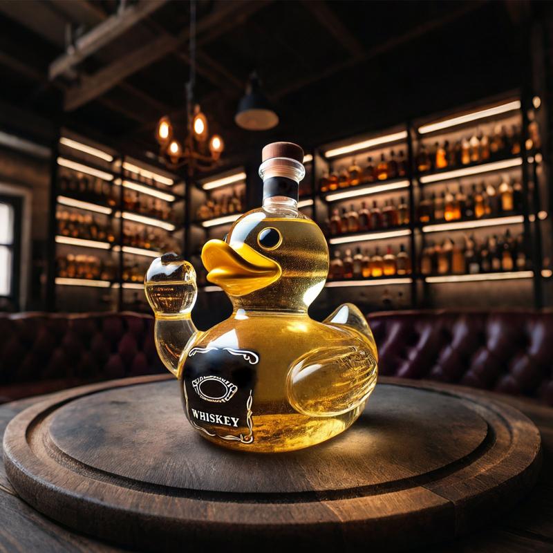Funny Whiskey Duck Bottle Creative Whiskey Duck Ornament Coloful Whiskey Duck Decor For Living Room/ Bars Funny Gift Ornament
Funny Whiskey Duck Bottle Creative Whiskey Duck Ornament Coloful Whiskey Duck Decor For Living Room/ Bars Funny Gift Ornament