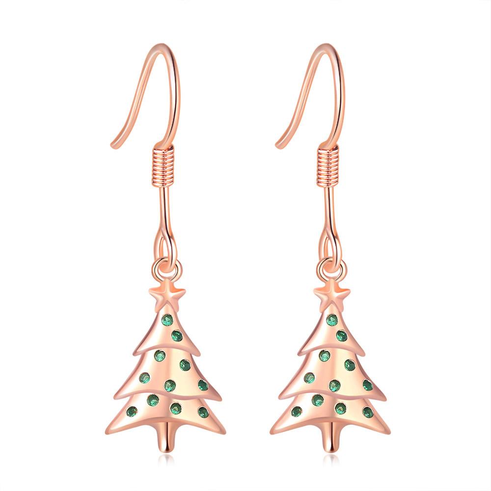 Drop Earrings For Women Christmas Tree Shape Green CZ Light Gold Color Piercing Earing Wholesale Zircon Accessories Gift E094
Drop Earrings For Women Christmas Tree Shape Green CZ Light Gold Color Piercing Earing Wholesale Zircon Accessories Gift E094