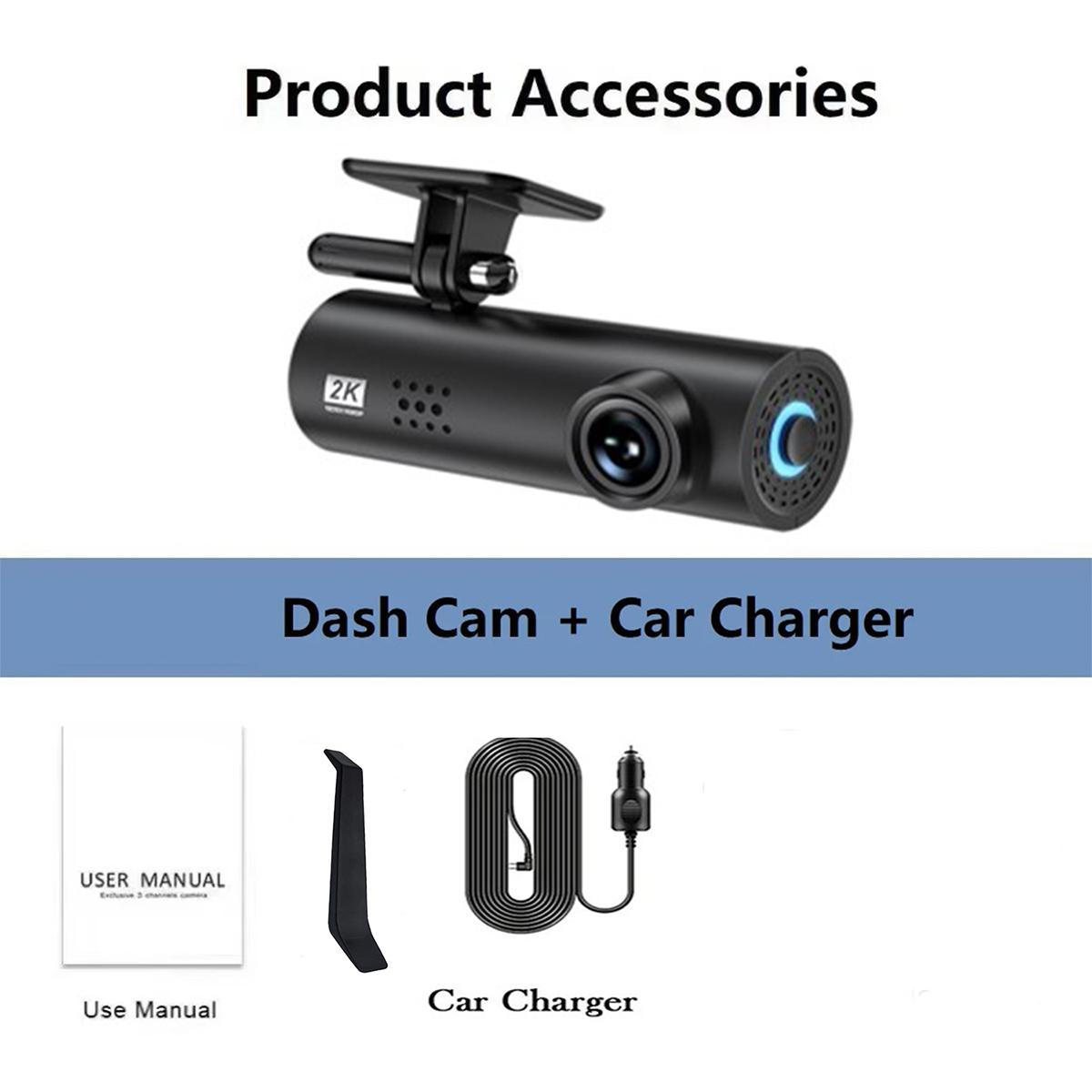 2304X1296P HD Car Dash Cam DVR Recorder Auto Recorder APP Control Black Box WIth WIFI Voice 24h Parking Monitoring function car None чорний
2304X1296P HD Car Dash Cam DVR Recorder Auto Recorder APP Control Black Box WIth WIFI Voice 24h Parking Monitoring function car None чорний