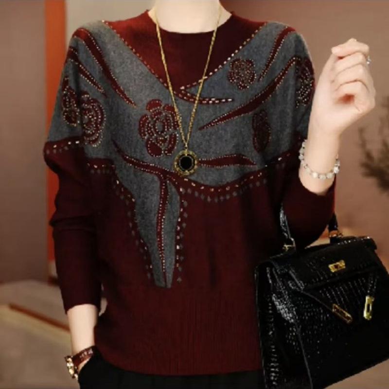 Australian Wool 3D Print Round Neck Base Layer: Elastic, Comfortable, Loose, Warm, and Fashionable for Autumn/Winter Mothers. L - 121-130 jin
Australian Wool 3D Print Round Neck Base Layer: Elastic, Comfortable, Loose, Warm, and Fashionable for Autumn/Winter Mothers. L - 121-130 jin