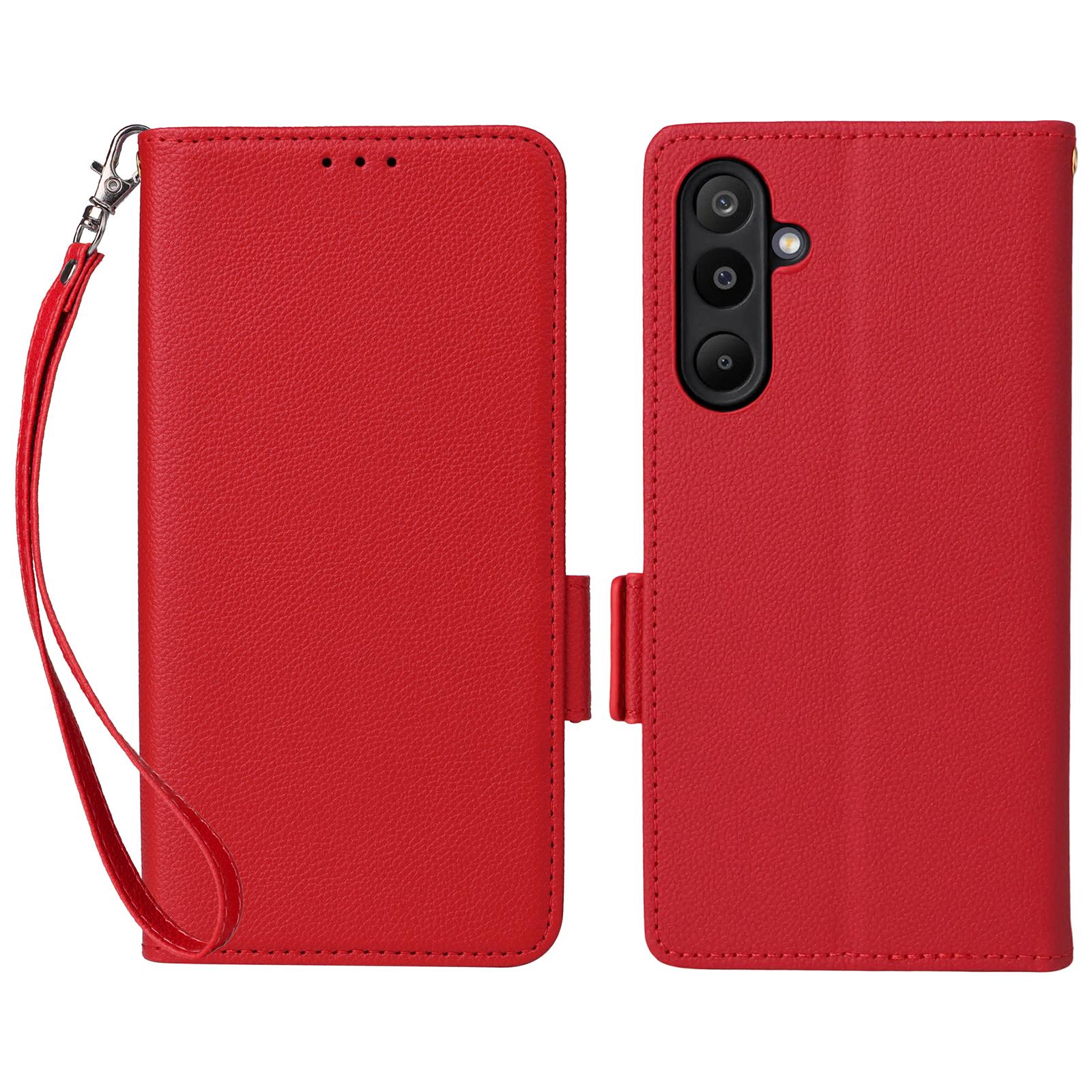 Чохол для Samsung Galaxy M16 5G/F16 5G з ремінцем на зап ясті, текстура лічі, гаманець з ПУ шкіри, чохол для телефону C
Чохол для Samsung Galaxy M16 5G/F16 5G з ремінцем на зап ясті, текстура лічі, гаманець з ПУ шкіри, чохол для телефону C