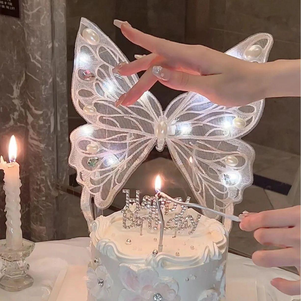 Luminous Butterfly Embroidery: Valentine s Cake Decoration & Fairy Figurine Gift Default
Luminous Butterfly Embroidery: Valentine s Cake Decoration & Fairy Figurine Gift Default