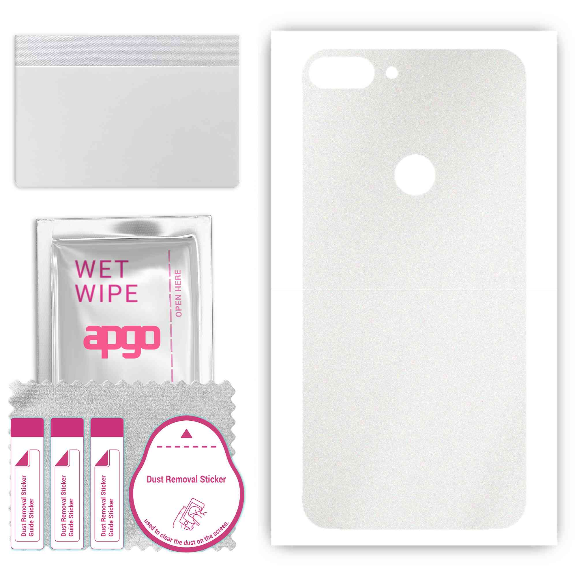 apgo Protective Skin Sticker for the back compatible with Alcatel 1s, Wrap Film, Foil, Vinyl - Pattern Matte Transparent
apgo Protective Skin Sticker for the back compatible with Alcatel 1s, Wrap Film, Foil, Vinyl - Pattern Matte Transparent