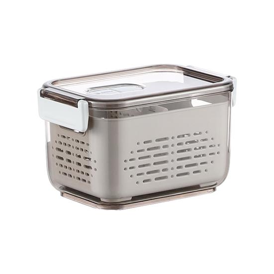 Ящик для хранения холодильника с регулируемыми перегородками, герметичный пищевой герметичный контейнер с прозрачной крышкой, не содержащий бисфенола-А. Контейнер для хранения салатов на холодильнике. M кремовый
Ящик для хранения холодильника с регулируемыми перегородками, герметичный пищевой герметичный контейнер с прозрачной крышкой, не содержащий бисфенола-А. Контейнер для хранения салатов на холодильнике. M кремовый