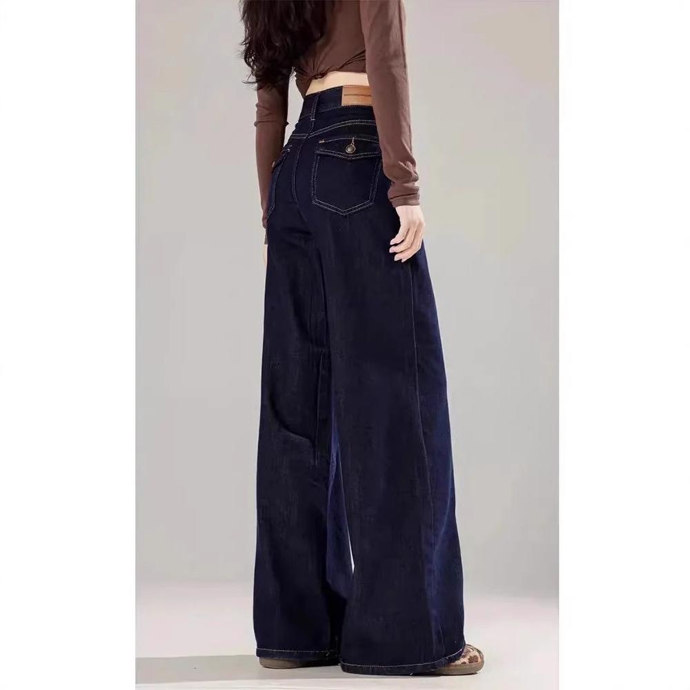 Women s Plus Size High-Waist Wide-Leg Denim Pants - Spring Casual Loose Fit for Pear-Shaped Bodies S
Women s Plus Size High-Waist Wide-Leg Denim Pants - Spring Casual Loose Fit for Pear-Shaped Bodies S