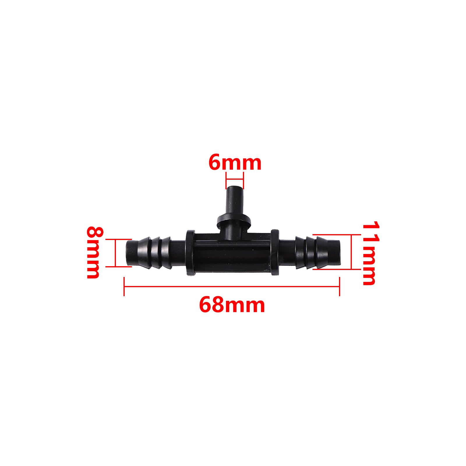 5Pcs 3/8 1/4 Hose Barb Connector Irrigation Fitting Drip Irrigation Barb Coupling 8/11mm 4/7mm Tubing Joint Water Tank Adapter
5Pcs 3/8 1/4 Hose Barb Connector Irrigation Fitting Drip Irrigation Barb Coupling 8/11mm 4/7mm Tubing Joint Water Tank Adapter