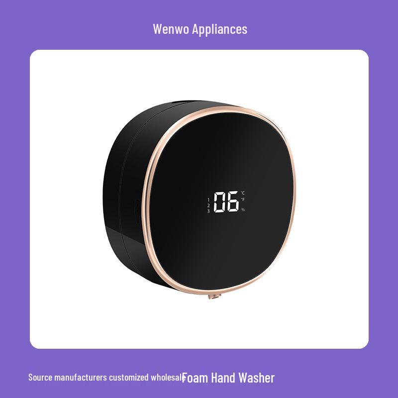 Wall-Mounted Automatic Foam Soap & Shampoo Dispenser for Bathroom White - English
Wall-Mounted Automatic Foam Soap & Shampoo Dispenser for Bathroom White - English