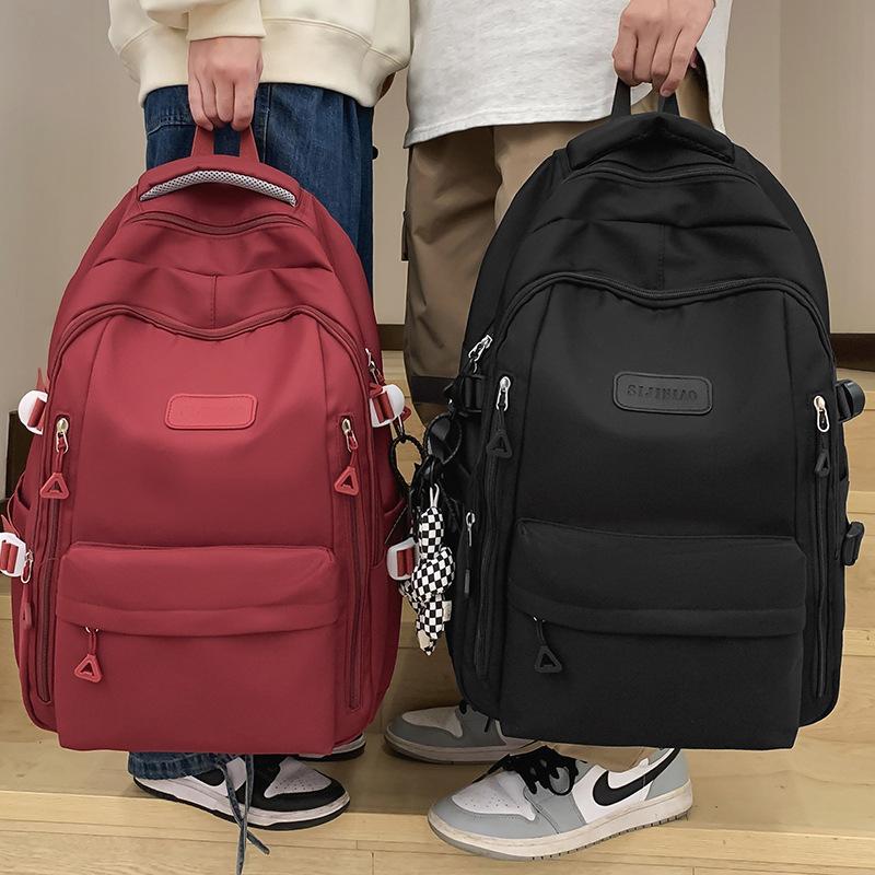 Primary School Girl Junior High School Student Burgundy Backpack High School Student College Student Backpack
Primary School Girl Junior High School Student Burgundy Backpack High School Student College Student Backpack