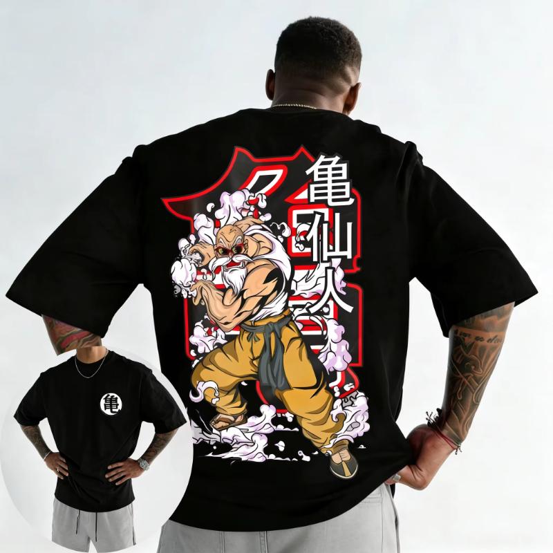 2026 Dragon Ball Unisex Cotton Tshirt New Anime Master Roshi Printed Harajuku Plus Size Trendy Loose Casual Parentchild Top S
2026 Dragon Ball Unisex Cotton Tshirt New Anime Master Roshi Printed Harajuku Plus Size Trendy Loose Casual Parentchild Top S