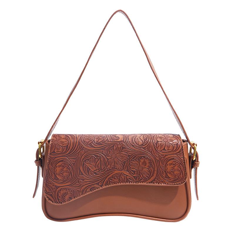 Embossed Floral Crossbody Bag for Women Fashionable Shoulder Bag Elegant Design коричневый
Embossed Floral Crossbody Bag for Women Fashionable Shoulder Bag Elegant Design коричневый