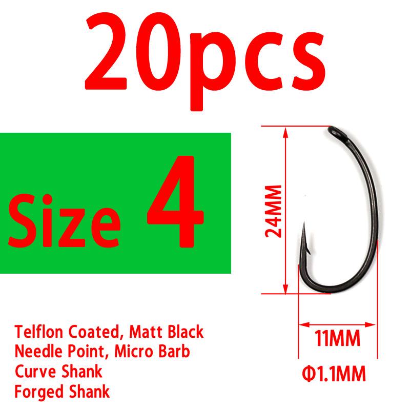 20 шт. / Упак. # 2 # 4 # 6 # 8 игла с тельфлоновым покрытием, острая кривая, рыболовные крючки для карпа, высокое качество, матовый черный, всплывающий карповый крючок
20 шт. / Упак. # 2 # 4 # 6 # 8 игла с тельфлоновым покрытием, острая кривая, рыболовные крючки для карпа, высокое качество, матовый черный, всплывающий карповый крючок