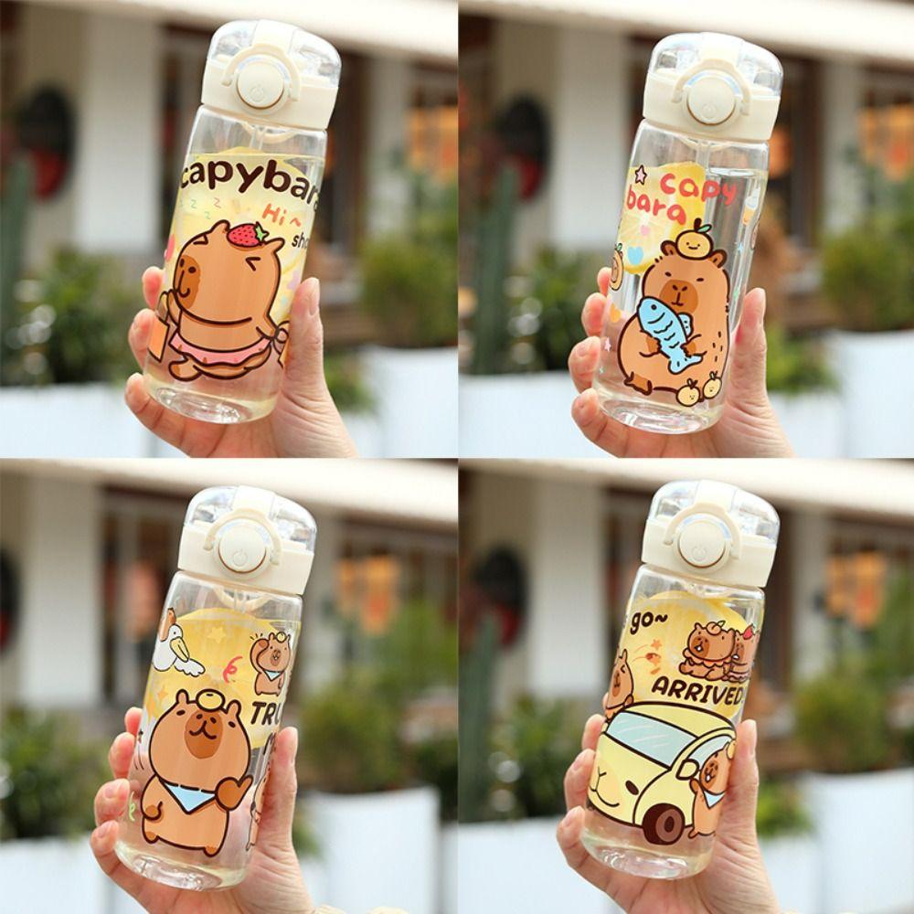 Transparent Children s Water Cup Portable Drink Cup Capybara Straw Water Bottles Coffee Tea Juice Capybara Car
Transparent Children s Water Cup Portable Drink Cup Capybara Straw Water Bottles Coffee Tea Juice Capybara Car