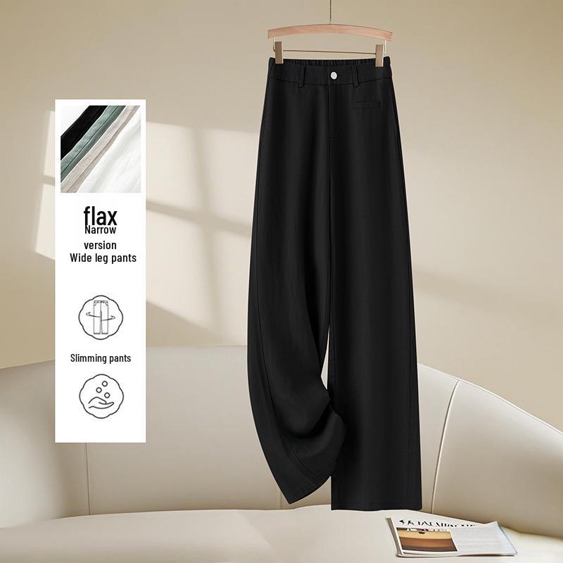 Women s White Cotton Linen Wide-Leg Pants - 2026 Spring/Summer Loose Drapey Yamamoto Style Straight-Leg XL /29 for 115-125 lbs чёрный
Women s White Cotton Linen Wide-Leg Pants - 2026 Spring/Summer Loose Drapey Yamamoto Style Straight-Leg XL /29 for 115-125 lbs чёрный