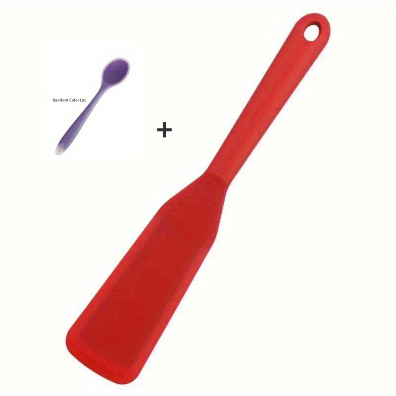Kitchen Small Tool Portable Silicone Shovel Non Stick Surface Beef Biscuit Frying Pan (Comes with Random Color Silicone Spoon)
Kitchen Small Tool Portable Silicone Shovel Non Stick Surface Beef Biscuit Frying Pan (Comes with Random Color Silicone Spoon)
