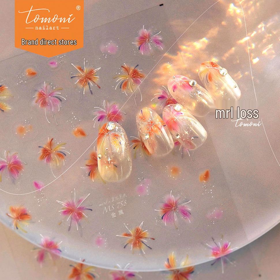 Tomoni Metal Nail Stickers: Collaboration Style Hot-Selling Stationery, Smoke Bomb & Fireworks Designs
Tomoni Metal Nail Stickers: Collaboration Style Hot-Selling Stationery, Smoke Bomb & Fireworks Designs