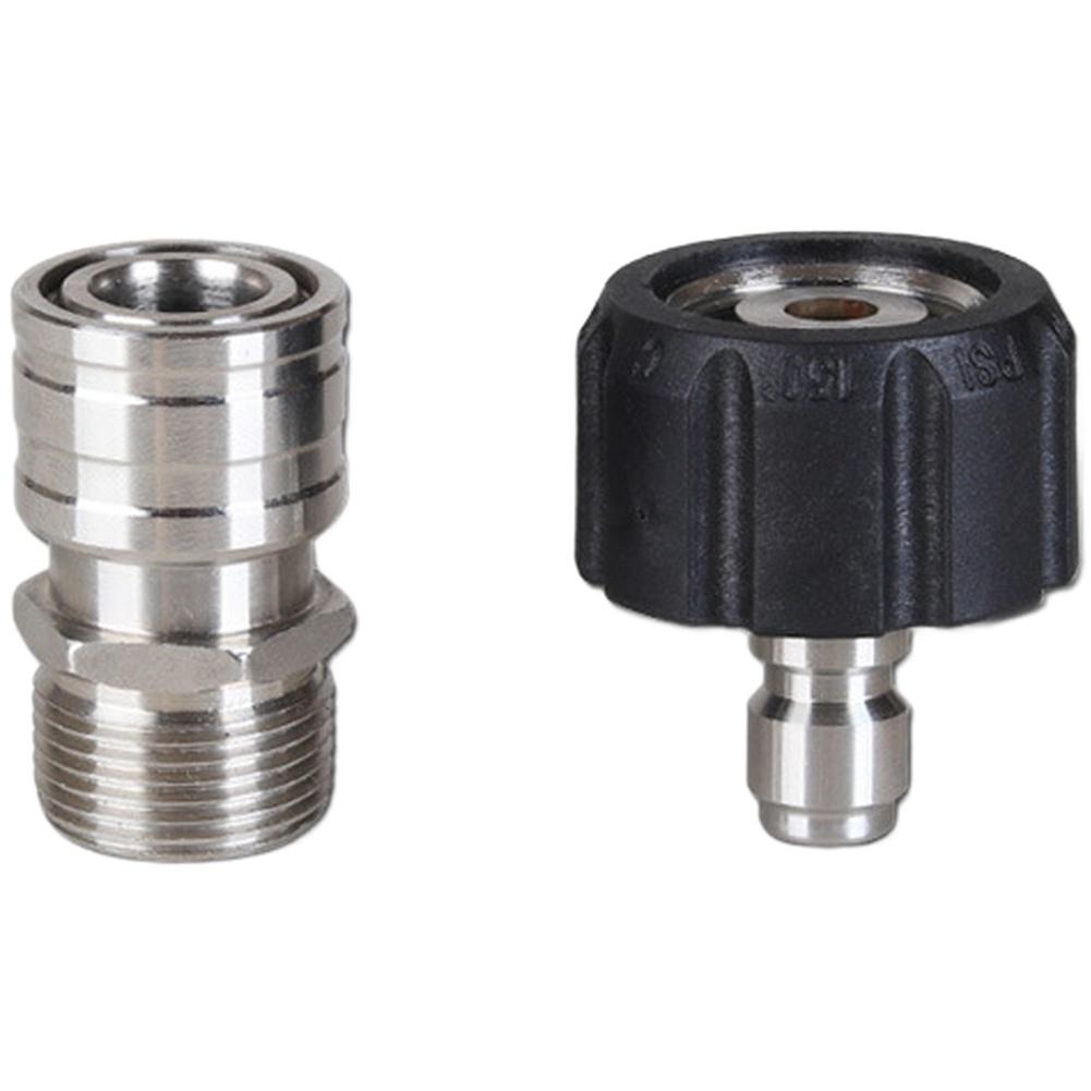 M22 Quick Connect Pressure Washer Adapter Swivel Fitting
M22 Quick Connect Pressure Washer Adapter Swivel Fitting