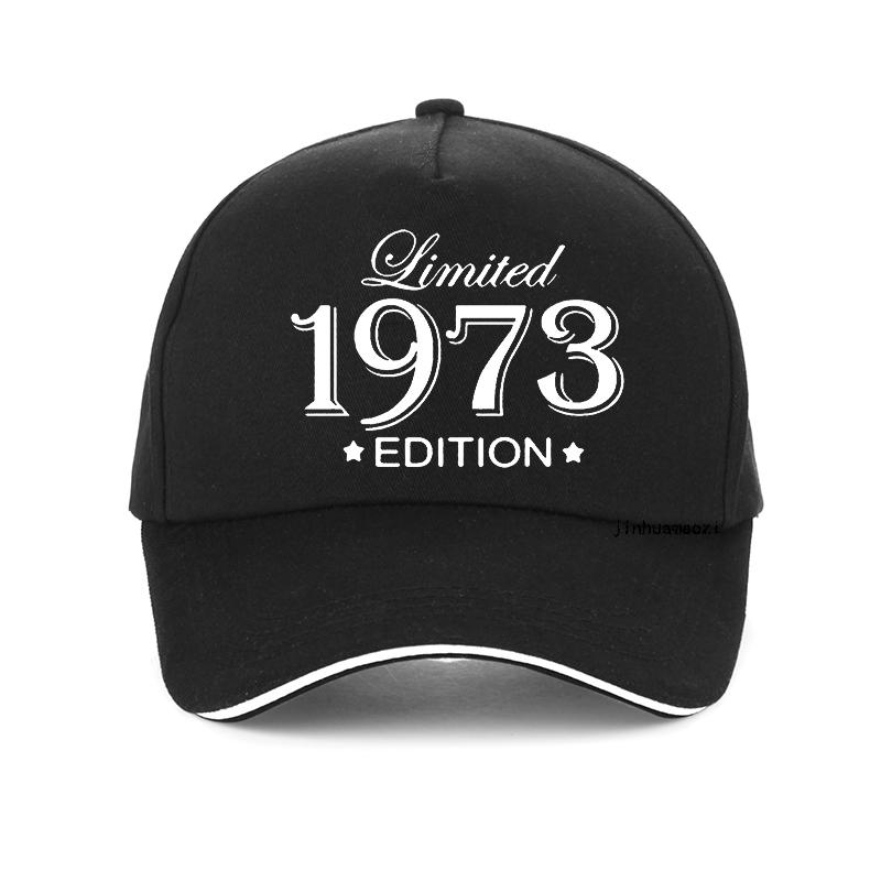 Funny Summer Style Limited Edition 1973 Unisex hat Fashion Classics man women baseball cap Casquette adjustable Snapback hats
Funny Summer Style Limited Edition 1973 Unisex hat Fashion Classics man women baseball cap Casquette adjustable Snapback hats