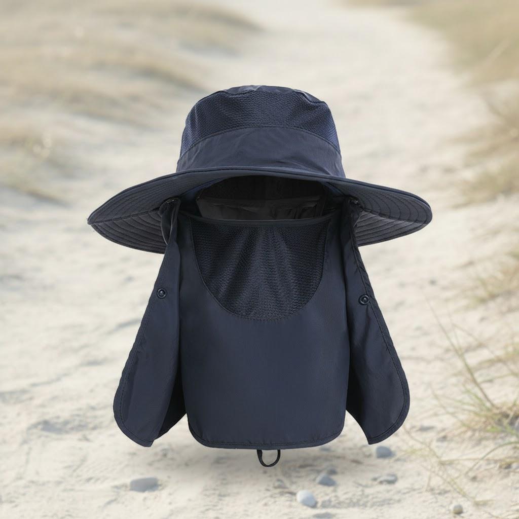 Ultimate Outdoor Fishing Hat UV Protection Wide Brim Breathable Lightweight Adjustable Multiple Wearing Styles синій
Ultimate Outdoor Fishing Hat UV Protection Wide Brim Breathable Lightweight Adjustable Multiple Wearing Styles синій