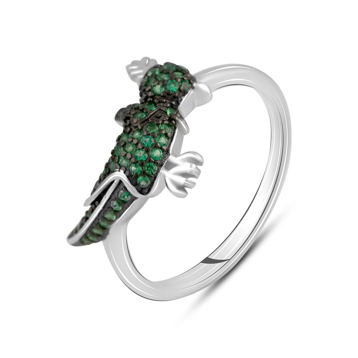 Срібний перстень з фіанітамі (2129738) 17.5 білий
Срібний перстень з фіанітамі (2129738) 17.5 білий