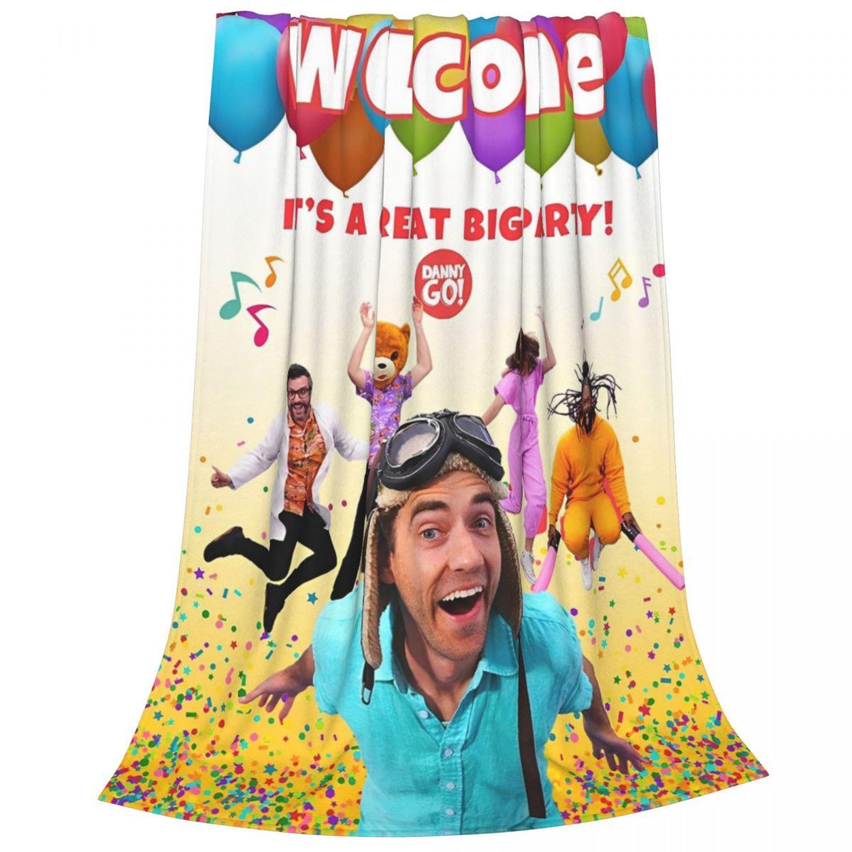 Danny Go Cartoon Music Education Fleece Throw Blankets Dance Blanket for Sofa Couch Warm Bedspreads Quilt Breathable 75x90cm
Danny Go Cartoon Music Education Fleece Throw Blankets Dance Blanket for Sofa Couch Warm Bedspreads Quilt Breathable 75x90cm