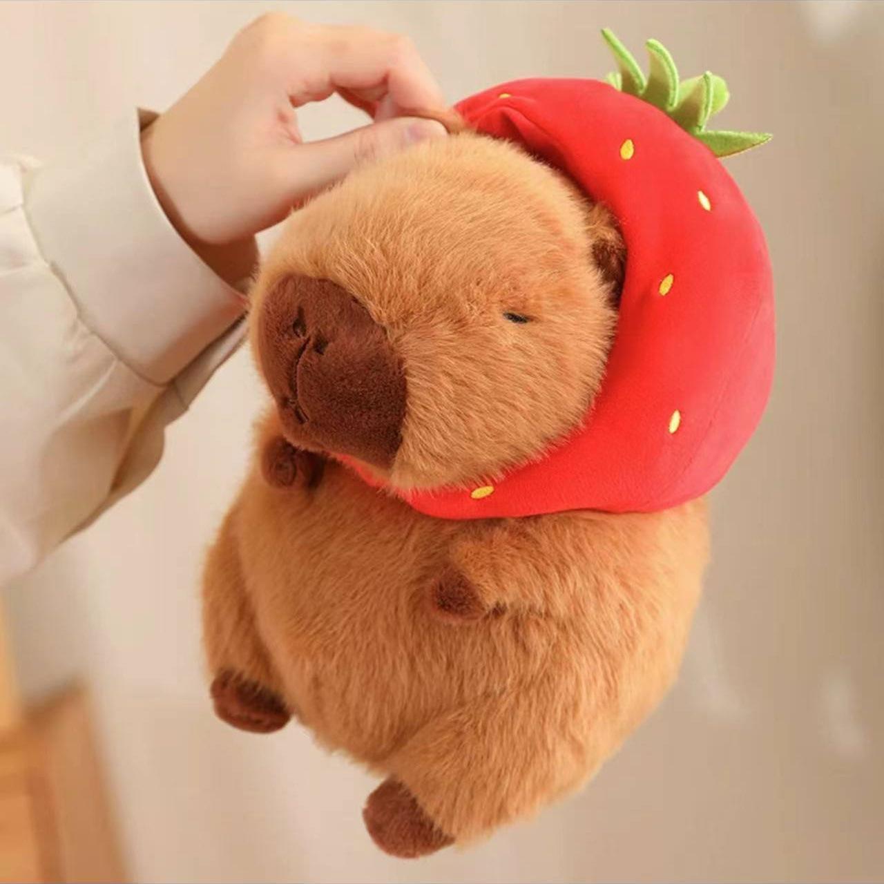 25 см Капибара плюшевая имитация Капибара аниме пушистая игрушка милая кукла мягкие игрушки мягкая кукла плюшевые рождественские подарки на День благодарения 1PCS
25 см Капибара плюшевая имитация Капибара аниме пушистая игрушка милая кукла мягкие игрушки мягкая кукла плюшевые рождественские подарки на День благодарения 1PCS