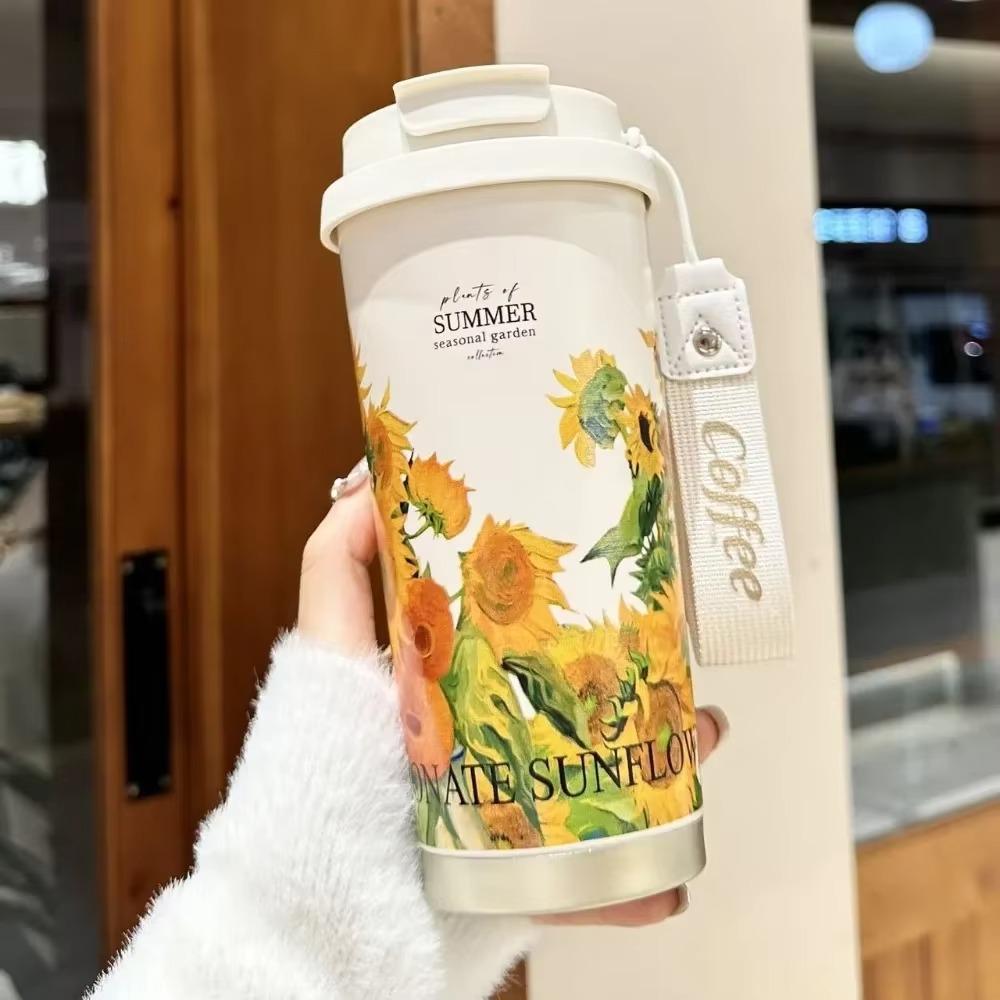 530ml Coffee Cup Large Capacity American Coffee Mug Leakproof Straw Cup Travel Style 9
530ml Coffee Cup Large Capacity American Coffee Mug Leakproof Straw Cup Travel Style 9