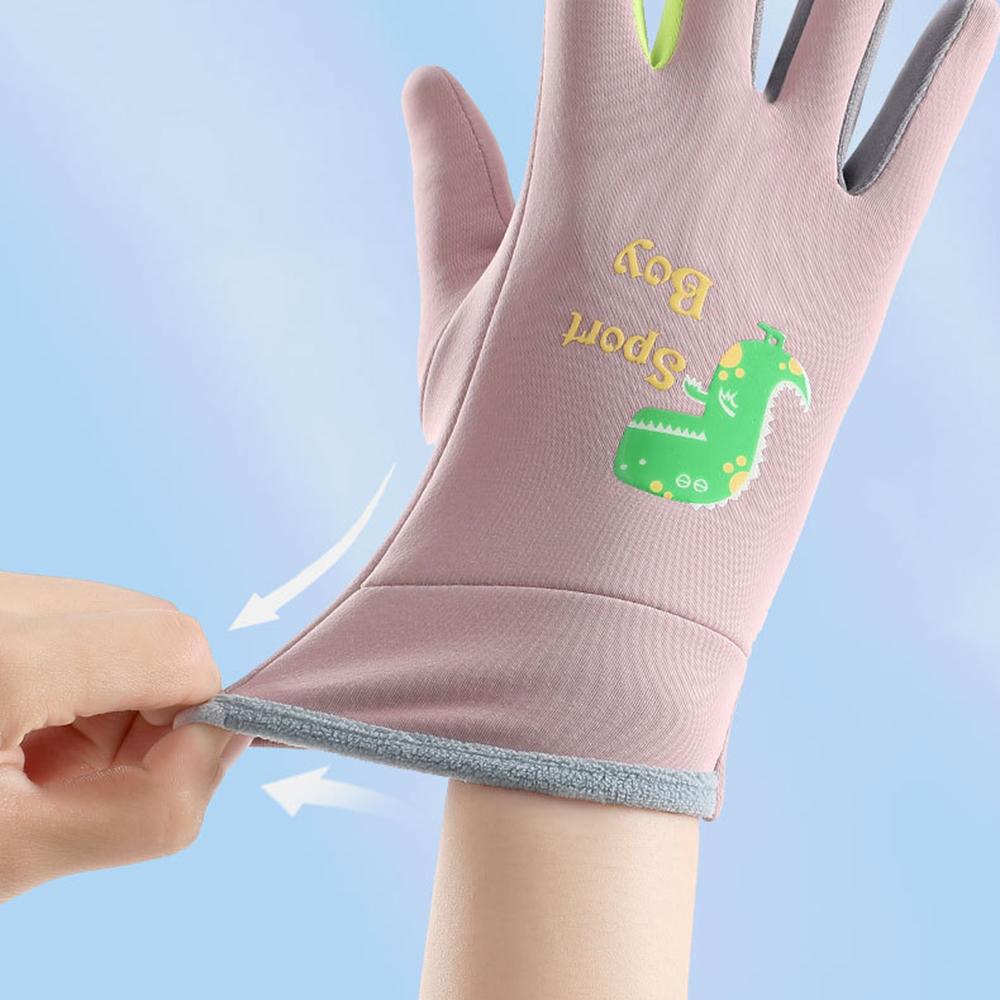 AOTU 1 Pair Kids Sports Reflective Fleece Lining Mittens Winter Children Waterproof Gloves (For 3-8 Years Old) Pink
AOTU 1 Pair Kids Sports Reflective Fleece Lining Mittens Winter Children Waterproof Gloves (For 3-8 Years Old) Pink