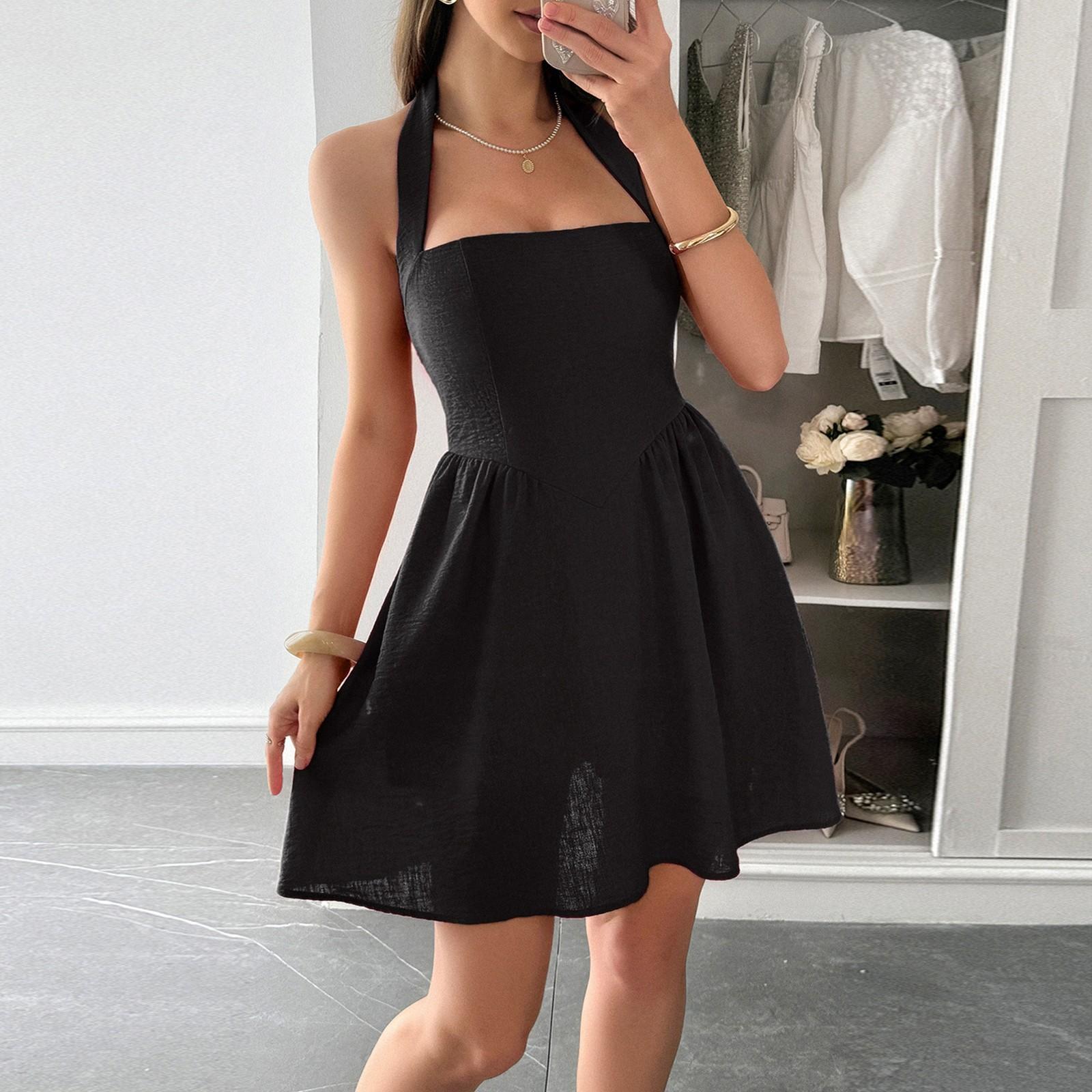 Летнее платье Женское длинное платье бохо для пляжа Элегантное платье макси V-образный вырез Короткий рукав Летнее платье-туника Легкое воздушное XL чёрный
Летнее платье Женское длинное платье бохо для пляжа Элегантное платье макси V-образный вырез Короткий рукав Летнее платье-туника Легкое воздушное XL чёрный