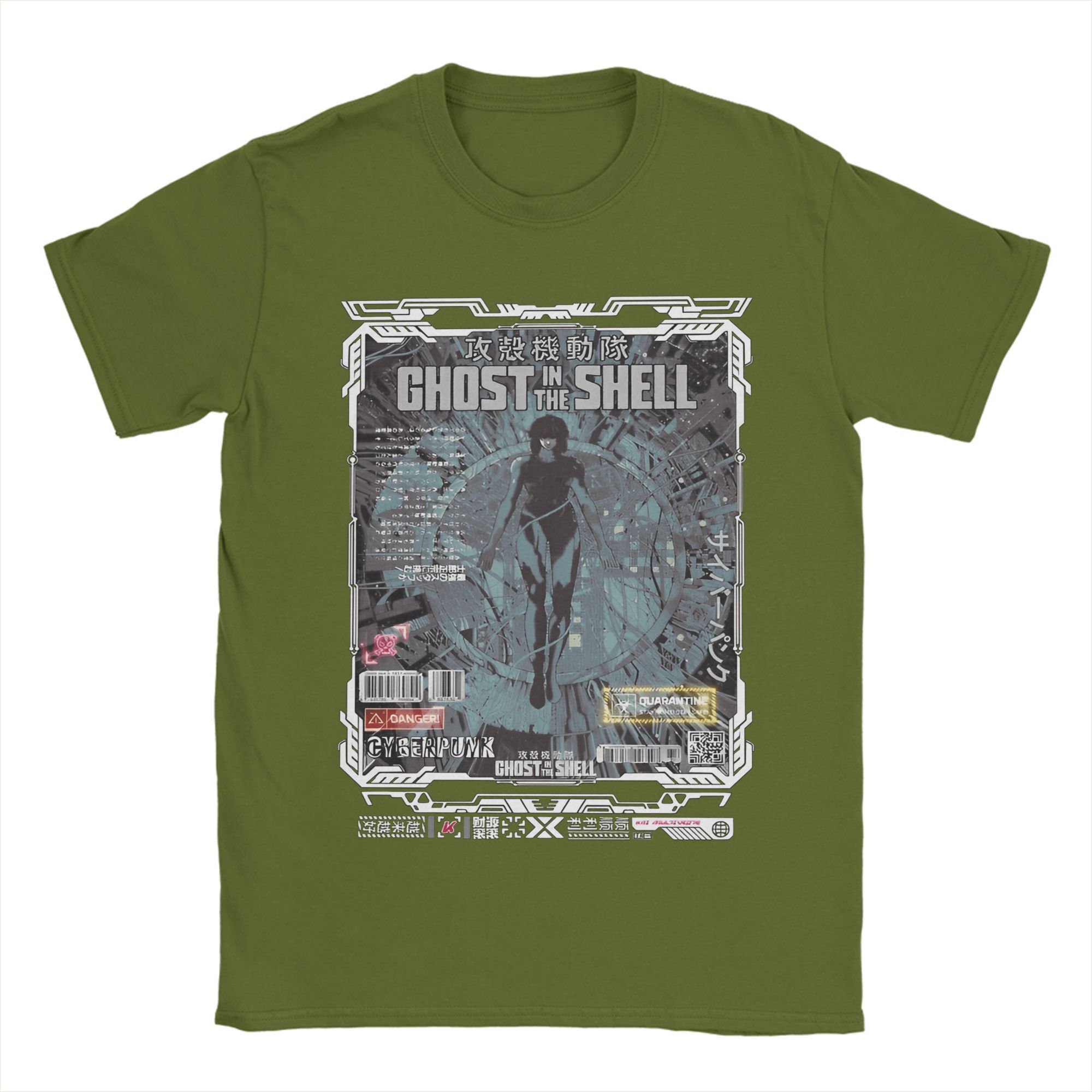 Men Ghost in the Shell T Shirts 100% Cotton Tops Crazy Short Sleeve Round Collar Tees Plus Size T-Shirt 4XL
Men Ghost in the Shell T Shirts 100% Cotton Tops Crazy Short Sleeve Round Collar Tees Plus Size T-Shirt 4XL