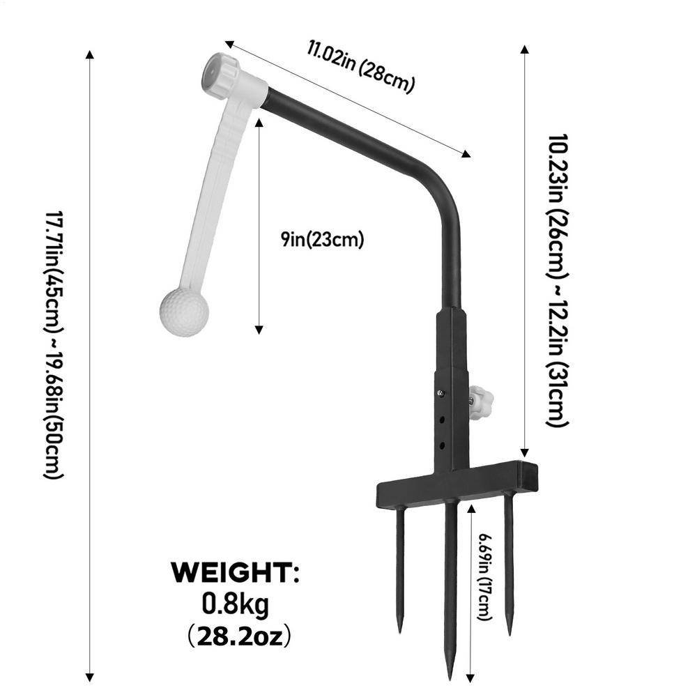 Golf Swing Trainer Height Adjustment Putting Tool Golf Practice Swing & Hitting Training Aid For Backyard Outdoor Sports Home
Golf Swing Trainer Height Adjustment Putting Tool Golf Practice Swing & Hitting Training Aid For Backyard Outdoor Sports Home