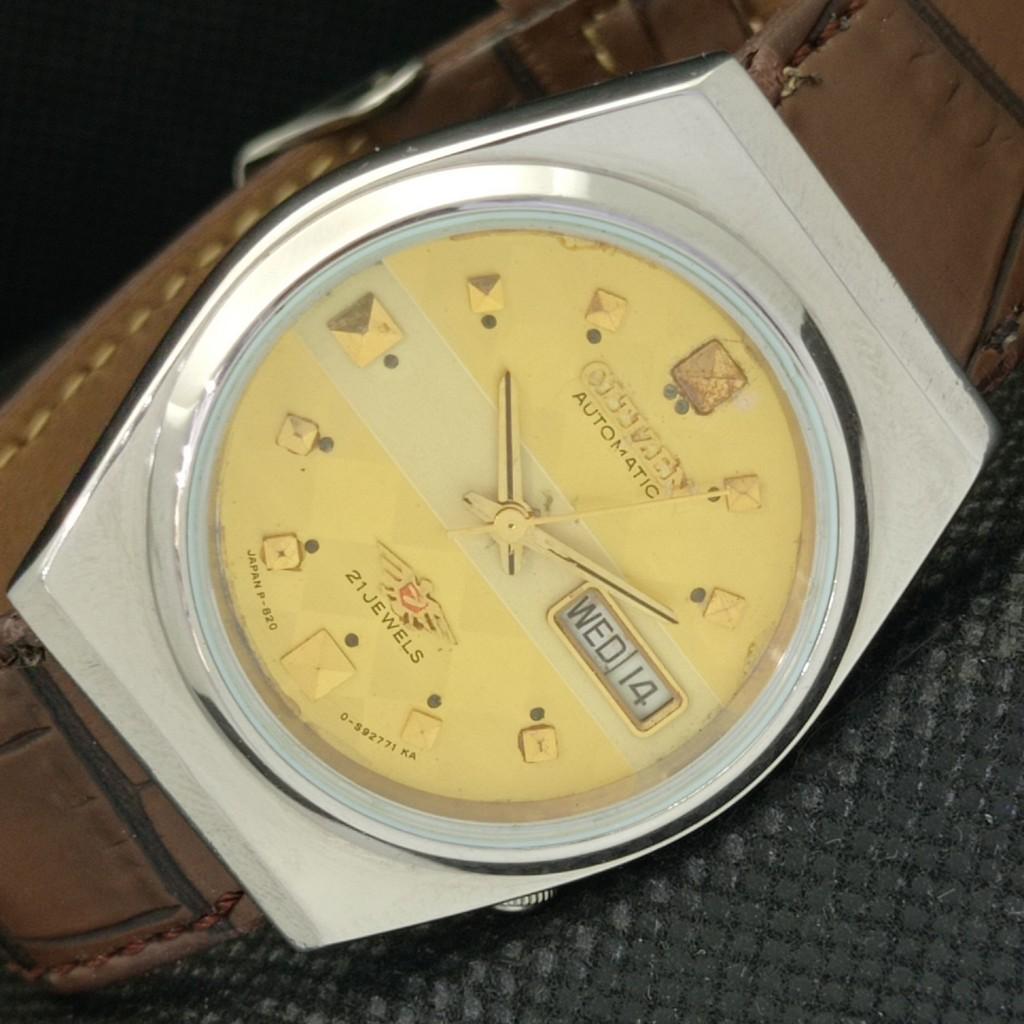Б/У винтажные мужские часы CITIZEN AUTO 8200 JAPAN D/D с оригинальным циферблатом 570-a301279-9 SKU570-a301279
Б/У винтажные мужские часы CITIZEN AUTO 8200 JAPAN D/D с оригинальным циферблатом 570-a301279-9 SKU570-a301279