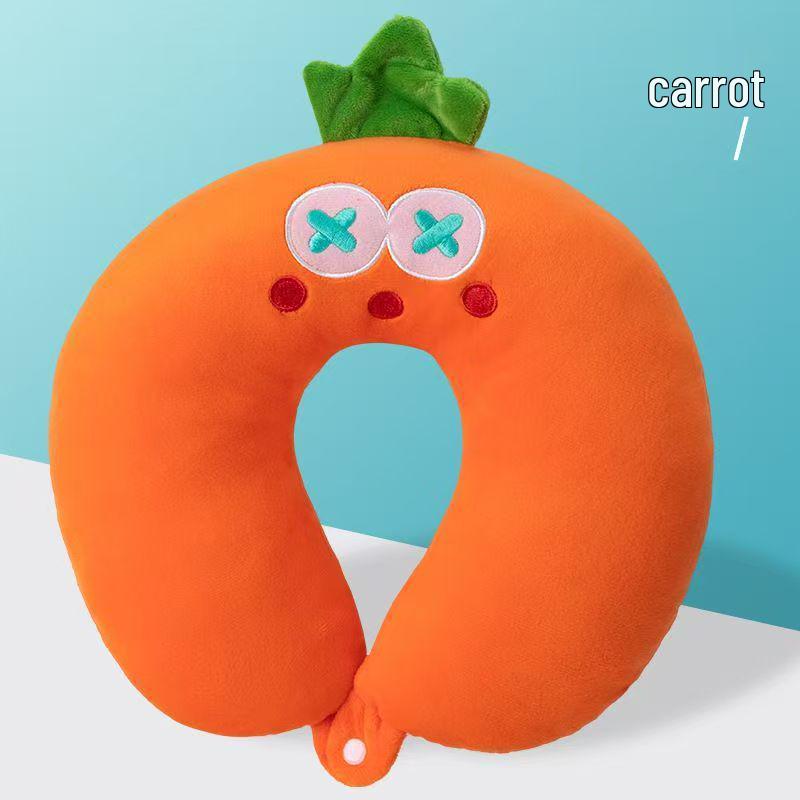 Подушка для шеи в форме буквы U с мультяшным дизайном: Портативная дорожная подушка для взрослых - Идеально подходит для сна в машине, самолете и офисе
Подушка для шеи в форме буквы U с мультяшным дизайном: Портативная дорожная подушка для взрослых - Идеально подходит для сна в машине, самолете и офисе