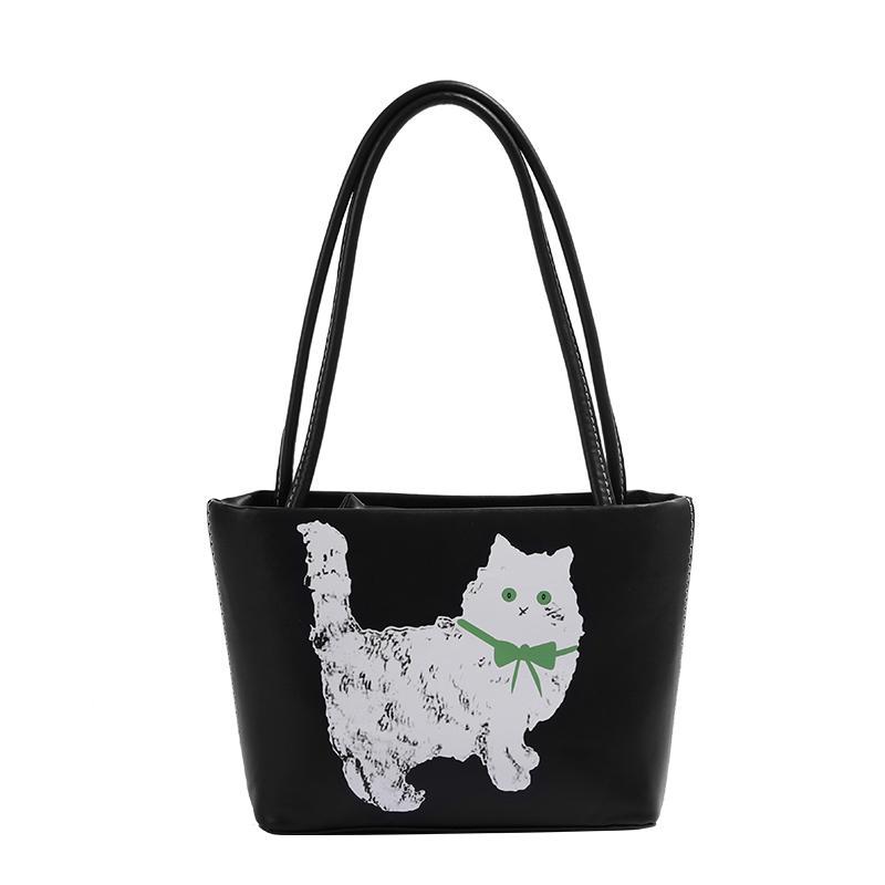 Милая сумка-кошечка Темная повседневная модная сумка через плечо Niche Tote Bag Woman
Милая сумка-кошечка Темная повседневная модная сумка через плечо Niche Tote Bag Woman