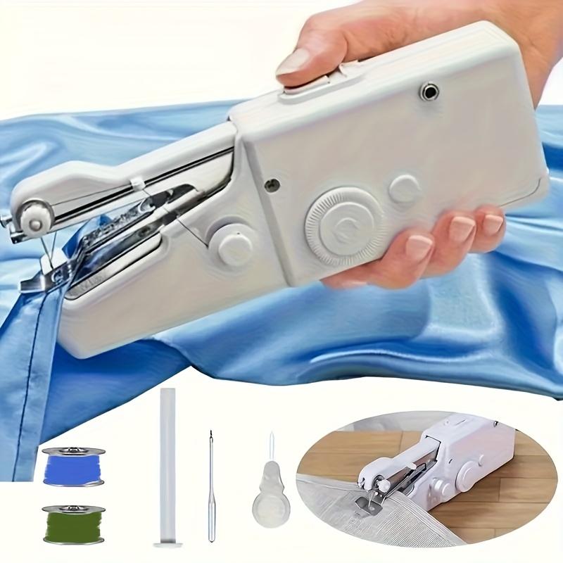 Handheld Electric Portable Mini Sewing Machine for Fabric Cloth Clothes DIY Clothing Sewing Supplies Plus Accessory Bag білий
Handheld Electric Portable Mini Sewing Machine for Fabric Cloth Clothes DIY Clothing Sewing Supplies Plus Accessory Bag білий