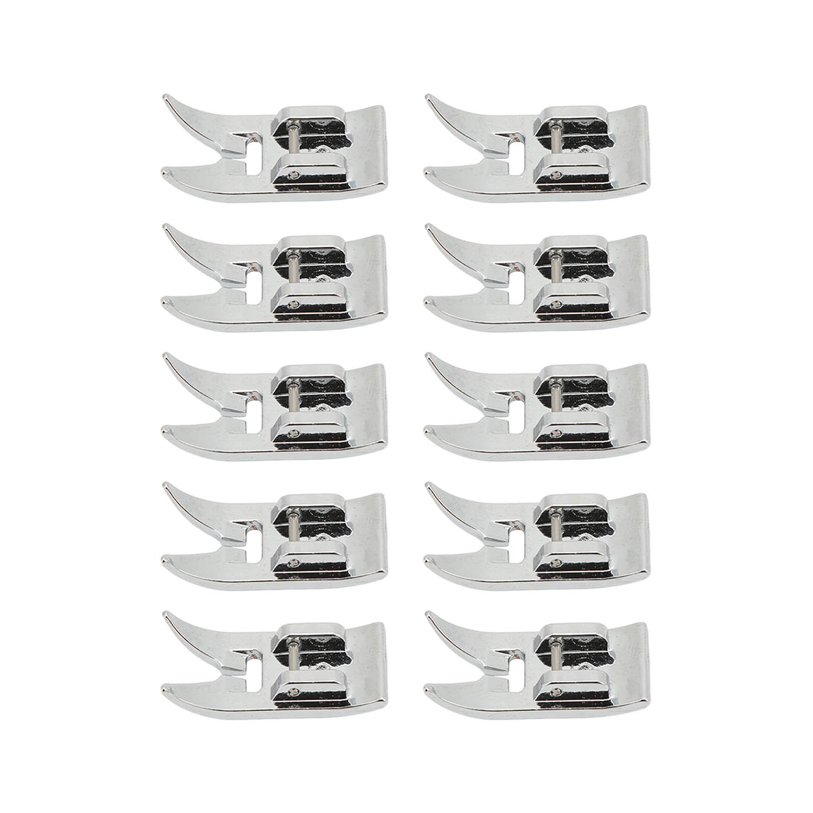 10PCS Presser Foot Multifunction No Screwdriver Needed Stainless Steel Universal Presser Foot
10PCS Presser Foot Multifunction No Screwdriver Needed Stainless Steel Universal Presser Foot