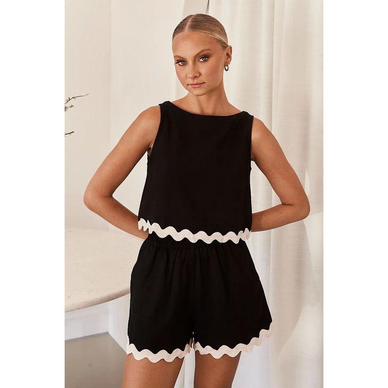 Casual Solid Color Sleeveless Shorts Set Casual Pure Color Sleeveless Shorts Suit Blue XL
Casual Solid Color Sleeveless Shorts Set Casual Pure Color Sleeveless Shorts Suit Blue XL