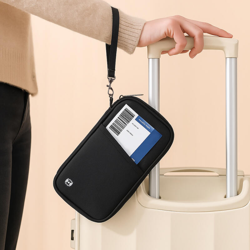 RFID Blocking Passport Wallet Anti-Skimming Passport Pouch
RFID Blocking Passport Wallet Anti-Skimming Passport Pouch