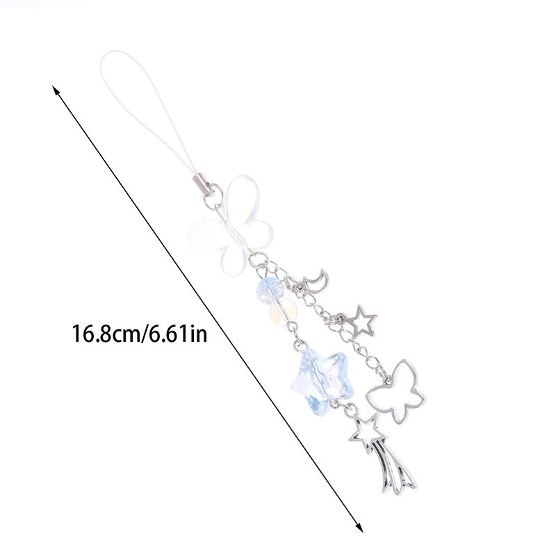 Y2K Cute Butterfly Star Phone Chain Anti-loss Charm Strap Keychain Lanyard Pendant INS Bag Camera Decoration
Y2K Cute Butterfly Star Phone Chain Anti-loss Charm Strap Keychain Lanyard Pendant INS Bag Camera Decoration