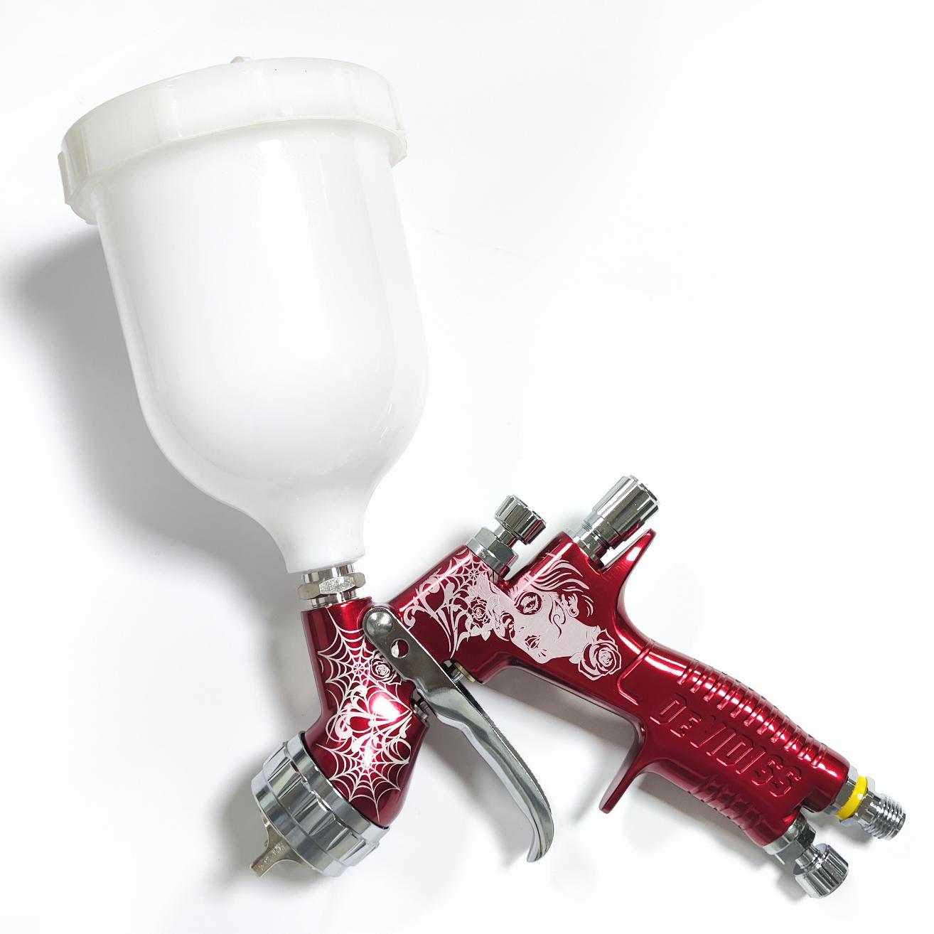 DEVIDISS GTE Pro TE20 Lite HVLP Spray Gun 1.3mm Tip Nozzle - Perfect for All Automotive Paints, Professional Fine Finish Effect 1.3mm 600ml hvlp бордовий
DEVIDISS GTE Pro TE20 Lite HVLP Spray Gun 1.3mm Tip Nozzle - Perfect for All Automotive Paints, Professional Fine Finish Effect 1.3mm 600ml hvlp бордовий
