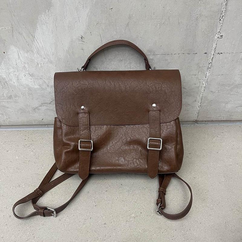 Original Street Style Backpack Travel Casual Waterproof Leather Flip-Top Shoulder Bag Large Women s Travel Bag Handbag Leather Bag 29x8x23cm коричневый
Original Street Style Backpack Travel Casual Waterproof Leather Flip-Top Shoulder Bag Large Women s Travel Bag Handbag Leather Bag 29x8x23cm коричневый