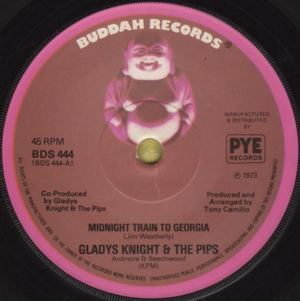 7inch Record GLADYS KNIGHT & THE PIPS - Midnight Train To Georgia BDS478 Buddah Records 1978 Japan Soul/Funk Used
7inch Record GLADYS KNIGHT & THE PIPS - Midnight Train To Georgia BDS478 Buddah Records 1978 Japan Soul/Funk Used