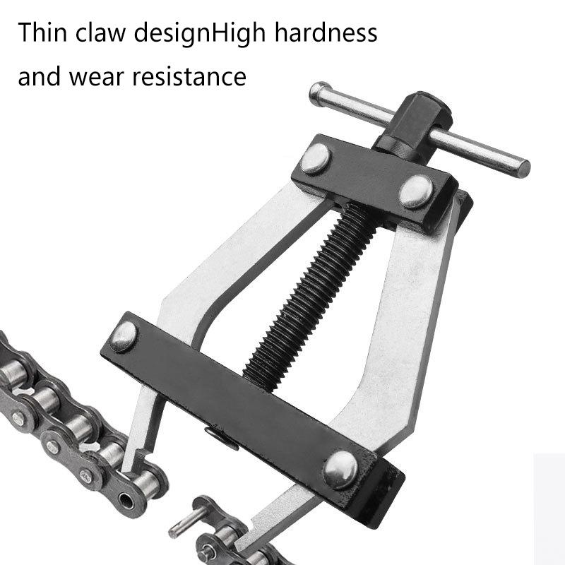 Bicycle Motorcycle Chain Connecting Tightener Roller Chain Tools Kit #60-100 Roller Chains Breaker Cutter Repair Tension Holder one size
Bicycle Motorcycle Chain Connecting Tightener Roller Chain Tools Kit #60-100 Roller Chains Breaker Cutter Repair Tension Holder one size