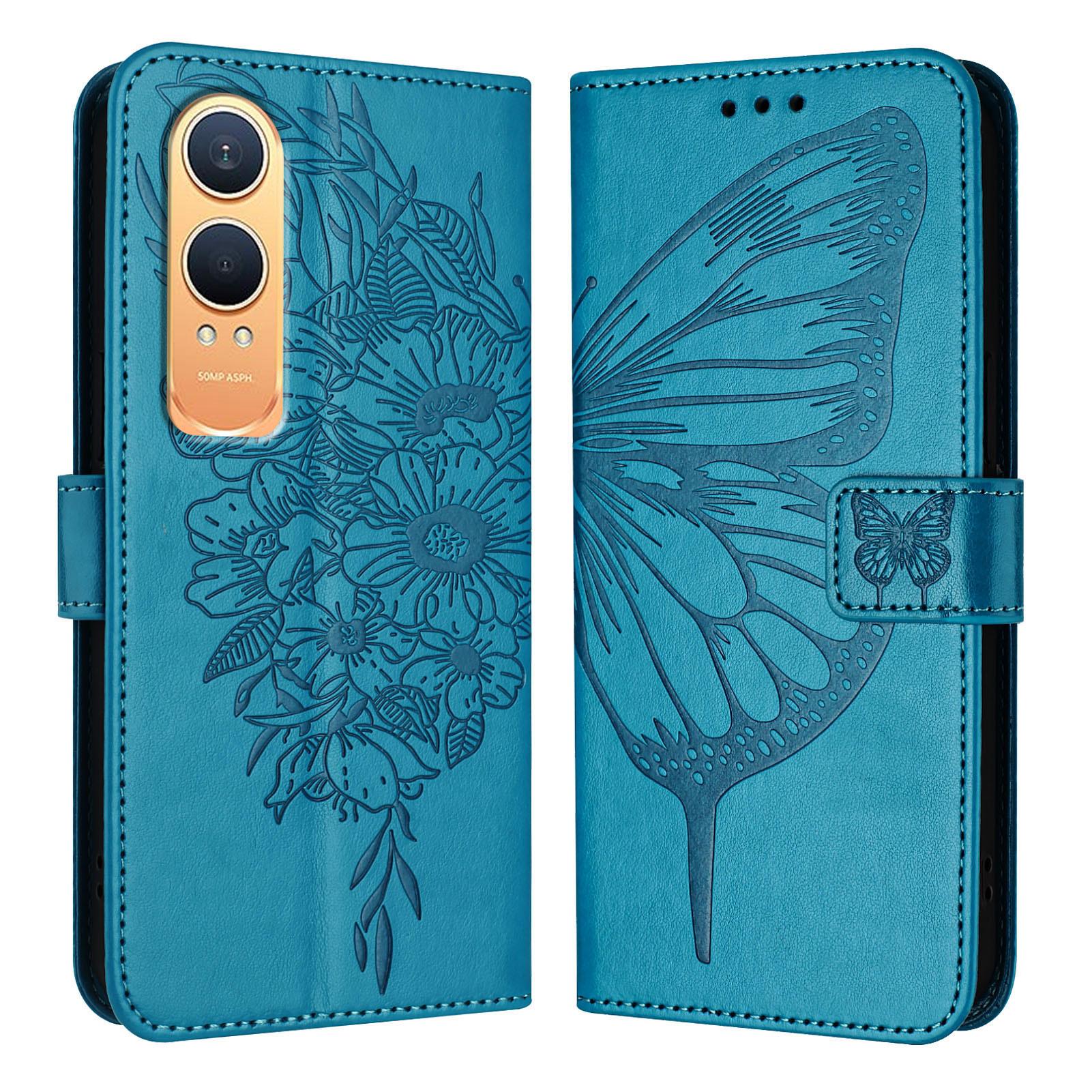For OnePlus Nord CE4 Lite 5G Wallet Case with Wrist Strap Butterfly Imprint Leather Phone Cover Blue
For OnePlus Nord CE4 Lite 5G Wallet Case with Wrist Strap Butterfly Imprint Leather Phone Cover Blue