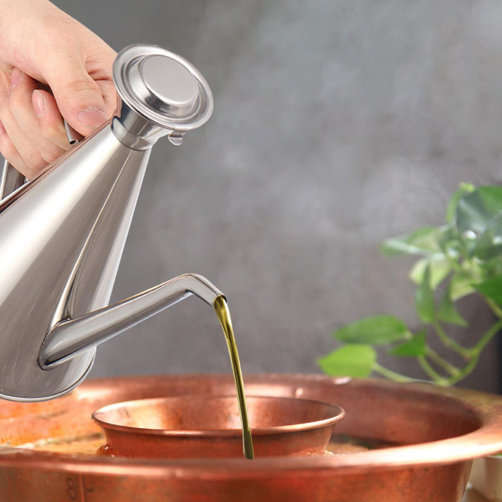 Диспенсер для бутылок с маслом, легкое наливание, герметичный контейнер для смазки из нержавеющей стали, емкость для хранения 0.25L
Диспенсер для бутылок с маслом, легкое наливание, герметичный контейнер для смазки из нержавеющей стали, емкость для хранения 0.25L