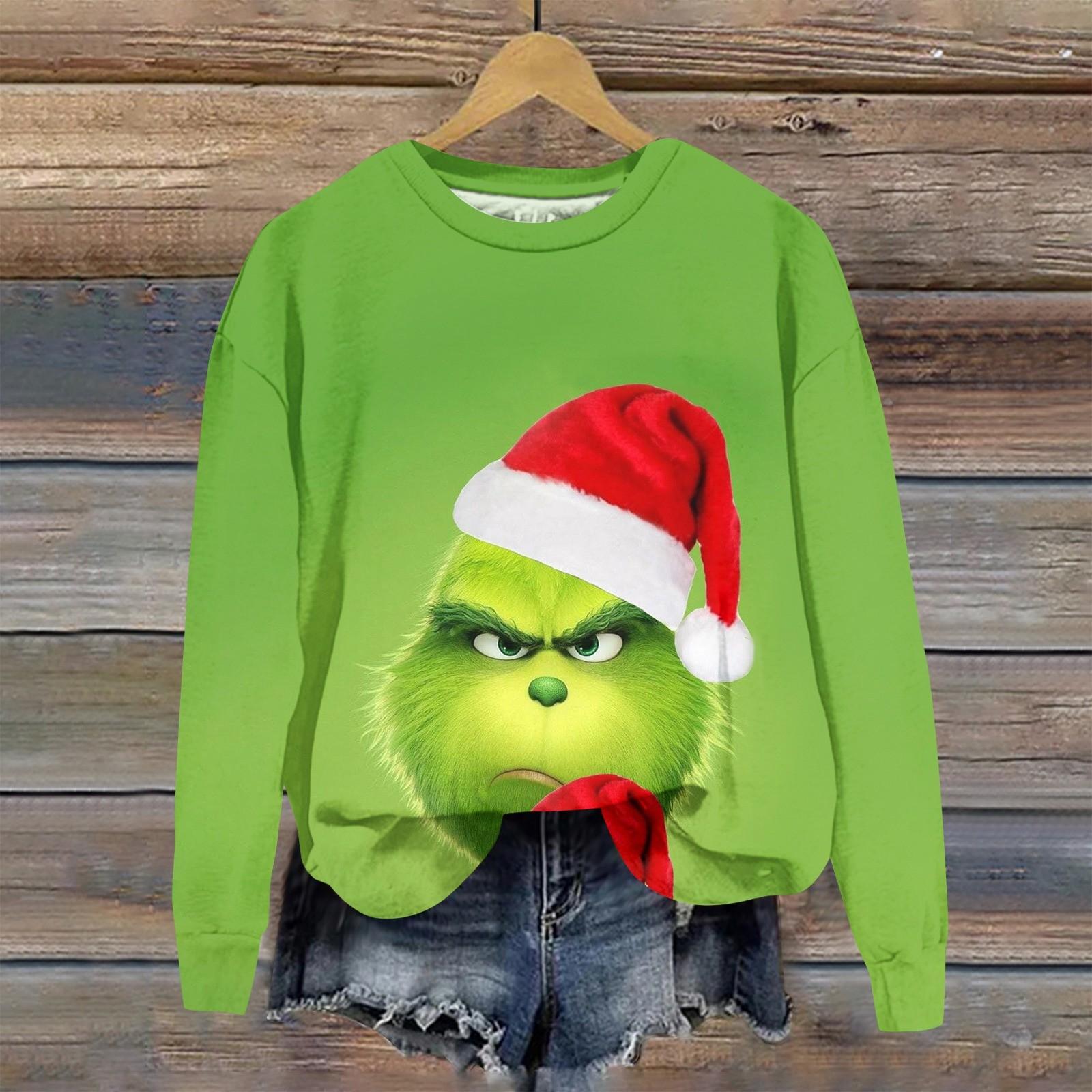 Женская модная рождественская принтованная толстовка с длинным рукавом и круглым вырезом M
Женская модная рождественская принтованная толстовка с длинным рукавом и круглым вырезом M